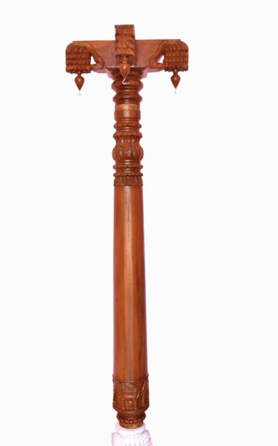 Premium Antique Teak Pillar